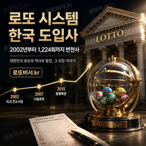 로또 시스템 한국 도입사 — 2002년부터 1,224회까지 변천사 썸네일