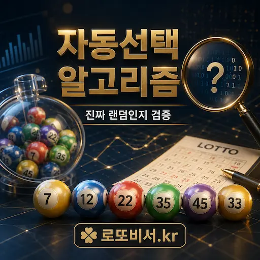 자동선택 알고리즘은 어떻게 돌아갈까 — 진짜 랜덤인지 검증 썸네일